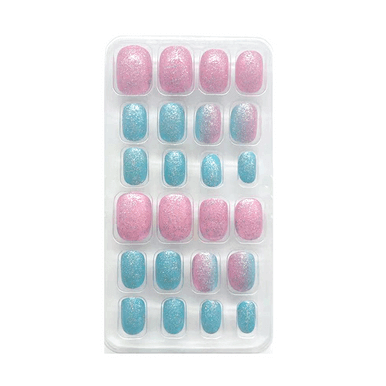 Children's 24 Piece Pocket Cartoon Caring Wearable Nail Care Sticker - Image 18