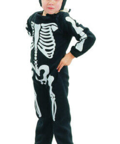 Skeleton Boy Toddler Skeleton Bones Jumpsuit Halloween Costume