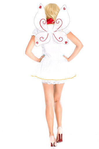 Butterfly Costume With Wings, Pink Angel Costume, Animal Costume Masquerade - Image 2