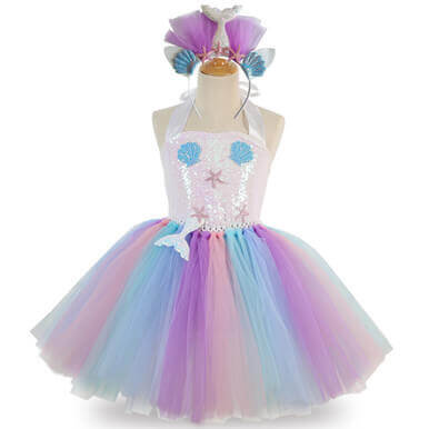 Children's Clothing Small Sequined Dress, Sequined Children's Skirt