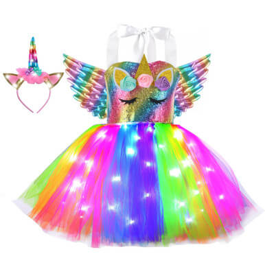 TUTU Skirt Children's Wings With Lights - Image 4