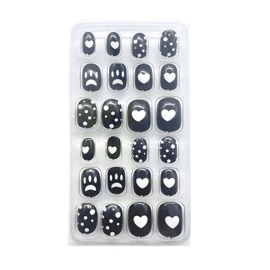 Children's 24 Piece Pocket Cartoon Caring Wearable Nail Care Sticker - Image 10