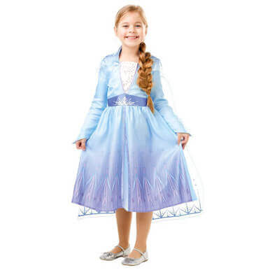 Disney Frozen 2 Official Classic Elsa Travel Dress