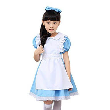 Alice In Wonderland Costume for Kids - Image 3