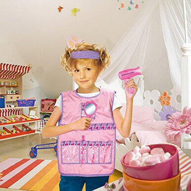 Hair Stylist Kids Occupation Costume - Image 4