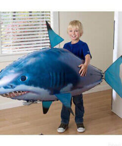 Remote Control Shark Toy Air Swimming Fish Infrared Flying RC Airplanes Balloons