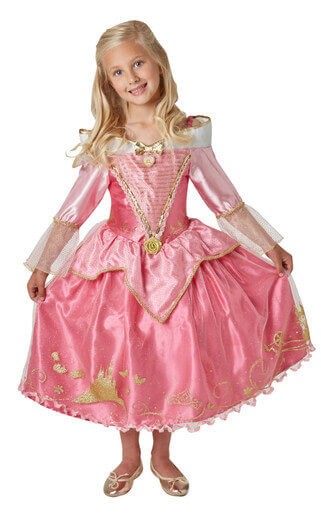 Ballgown Sleeping Beauty Costume for Kids