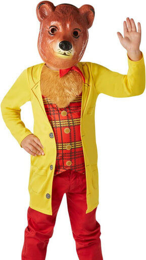 Mr. Bear Costume - Red and Yellow