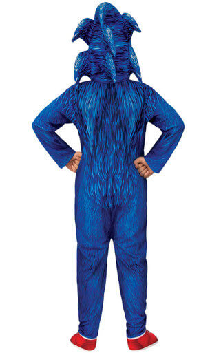 Alternative view of Som- Sonic Deluxe Child Costume