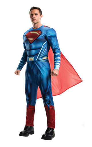 Alternative view of Adult Superman Costume-Adult Costume - Superman Costumes for Men