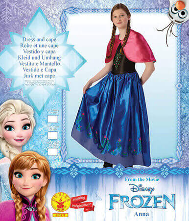 Classic Anna Refresh-Frozen Costume for Kids - Image 3