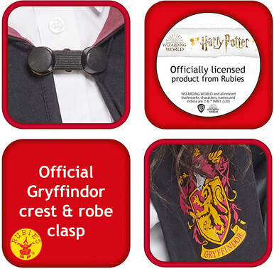 Alternative view of Harry Potter-Gryffindor Robe Costume for Kids harry potter costume