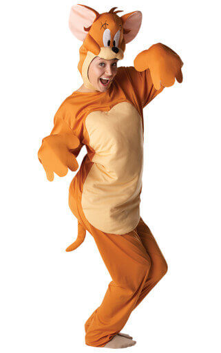 Adult Jerry Mouse Fancy Dress Costume