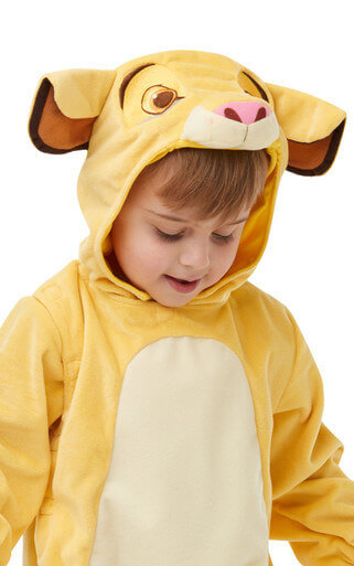 Simba Furry Costume for Kids - Image 4