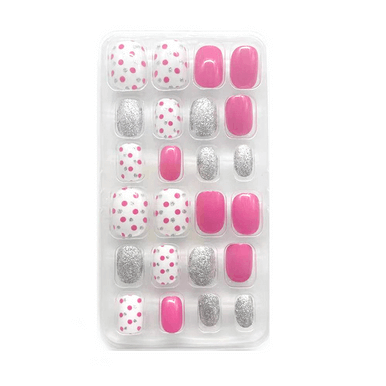 Children's 24 Piece Pocket Cartoon Caring Wearable Nail Care Sticker - Image 16