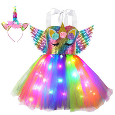 TUTU Skirt Children's Wings With Lights - Image 3