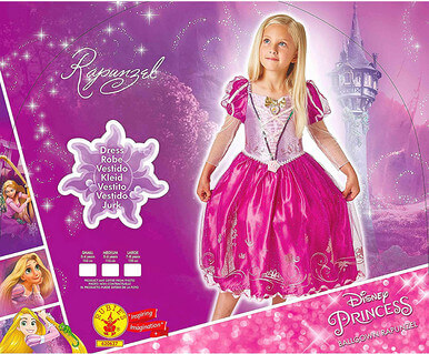 Ballgown Rapunzel Costume for Kids - Image 3