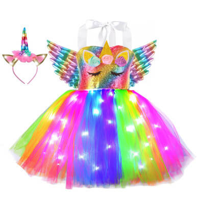 TUTU Skirt Children's Wings With Lights - Image 5