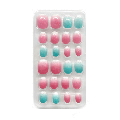 Children's 24 Piece Pocket Cartoon Caring Wearable Nail Care Sticker - Image 17
