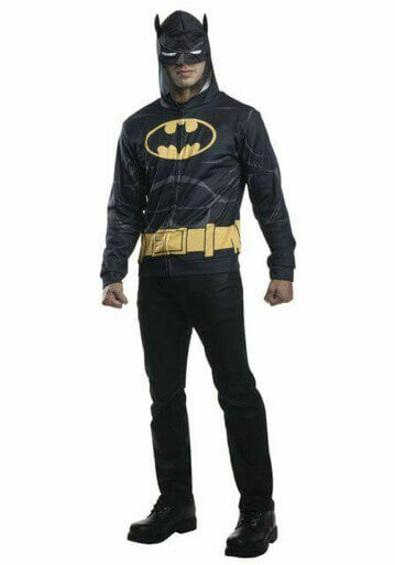 Alternative view of Batman Hoodie-Adult - Batman Men's Sweatshirts & Hoodies