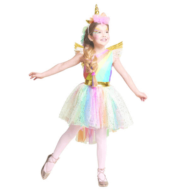 Alternative view of Lovely Unicorn Princess Dress for Kids