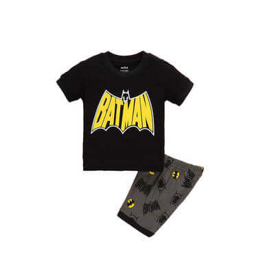 Pajamas Sets-Bat-Man for Toddlers - Image 3