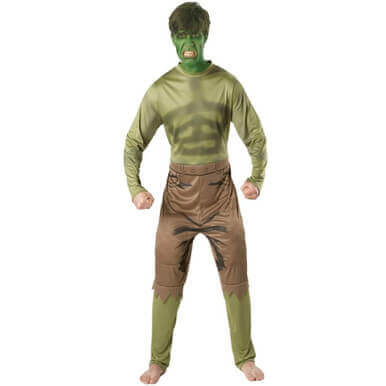 Alternative view of Hulk Classic Costume for Adults - Hulk Costumes for Men