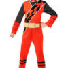 Ninja Steel Red Ranger Costume for Kids