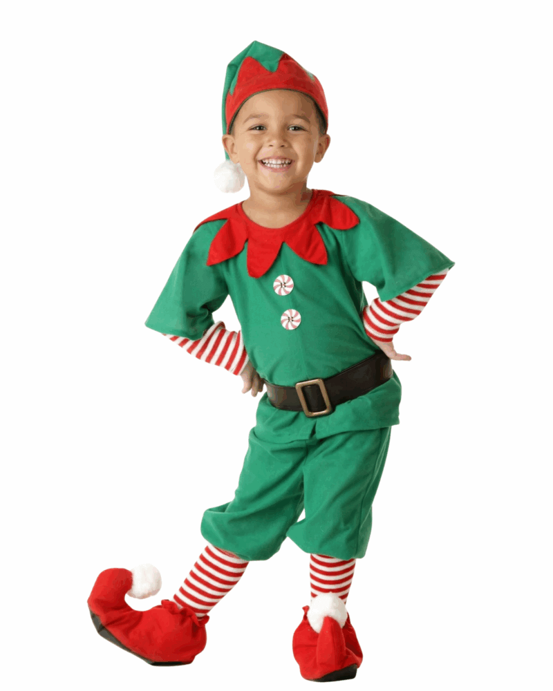 Unisex Elf Costume Christmas Elf Costume for Kids