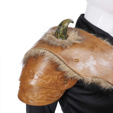 Halloween Cosplay Costume Men's Medieval Viking Armor Shoulder - Image 2