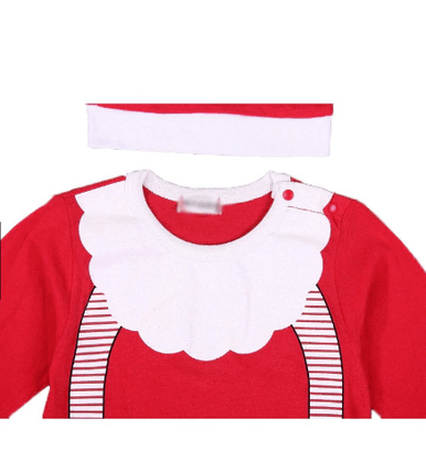 Alternative view of Baby Christmas Santa Bodysuit Costume baby costume