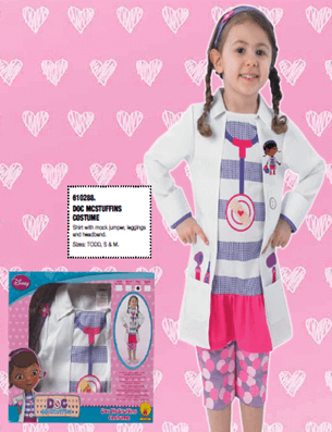 Alternative view of Disney Doc Mcstuffins Costume for Kids