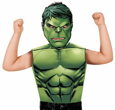 Hulk Party Dress Up Set for Kids - Image 2