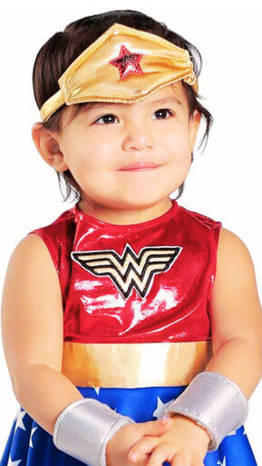 Alternative view of NEWBORN WONDER WOMEN (18-24M) Official Licensed Newborn Wonder Women Book Week and World Book Day Child Costumes