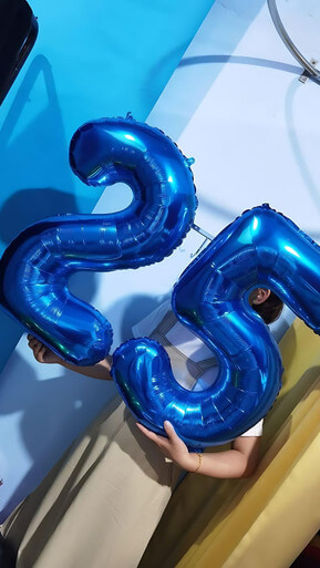 32 Inch Big Foil Birthday Balloons