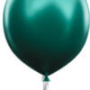 Metallic Green Latex Balloons - 12 inches