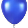 Metallic Royal Blue Latex Balloons - 12 inches
