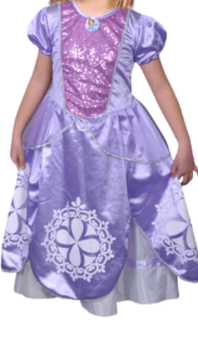 Sofia Dress Costume for Kids