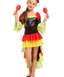 Alternative view of Spanish Rumba Girl Dress